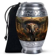 Grandes urnes de crémation humaines pour éléphants urnes funéraires pour cend...