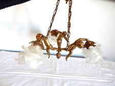 ANCIEN LUSTRE à Décor de