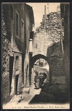 CPA Saint-Martin-Vésubie, Porte Saint-Anne 