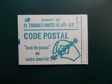 CARNET DE 20 TIMBRES MARIANNE DE BEQUET 0,80 F VERT N°1893 C 1. TTB