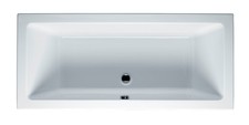 Baignoire rectangulaire RIHO Lusso, encastrable, 2 places, blanc, B026001005,...