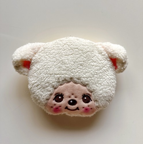 Monchhichi coin bag cham white - cham,