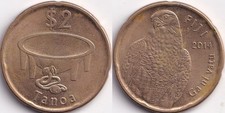 2 Dollars 2014 Fidji Fiji
