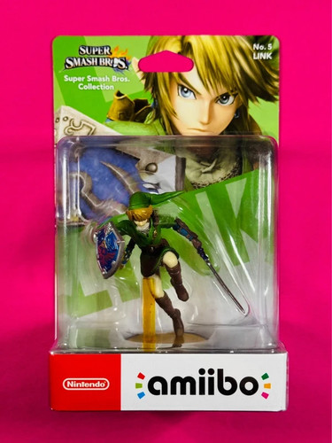 Figurine amiibo link super - amiibo,