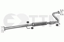 HONDA ACCORD AERODECK 2.0 2.2 136/150cV 1994-1998 Silencieux Intermédiaire+