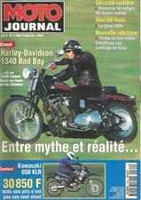 MOTO JOURNAL N°1169 HARLEY