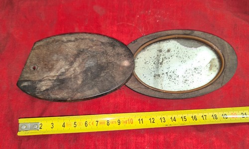 Miroir bois pliant