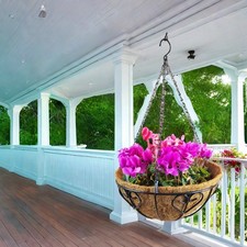 Pot de fleurs suspendu