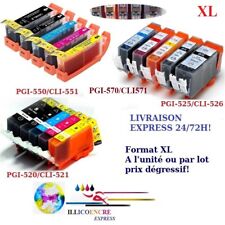 Cartouches compatibles Canon Pixma PGI CLI IP 3600 3680 4600 4600X 520 521 XL