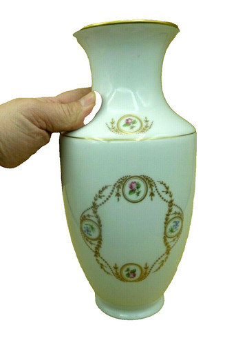 Vase porcelaine limoges - vase,