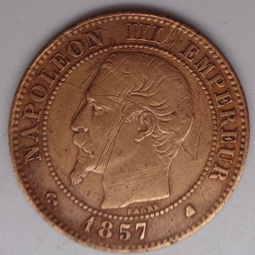Deux centimes napoléon iii - deux,