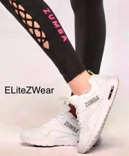 ZUMBA SHOES Low Top TRAINERS SNEAKERS GYM & TRAINING Max Support Rare EliteZWear