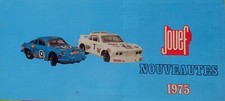CATALOGUE CIRCUIT ROUTIER JOUEF 1975 FASCICULE NOUVEAUTES 75