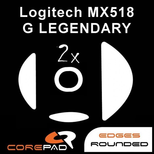 Corepad skatez logitech - skatez, mx518
