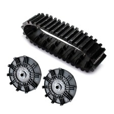 Drive Wheel &Rubber Track Set Fit for Buggy Quad Go Kart ATV Electric Snowmobile