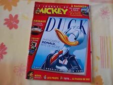 JOURNAL DE MICKEY N°2914 23 AVRIL 2008 LECON VTT TRIAL NAVIS DUCK IRON MAN