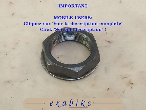 Ecrou pour yamaha 750 - ecrou, xs