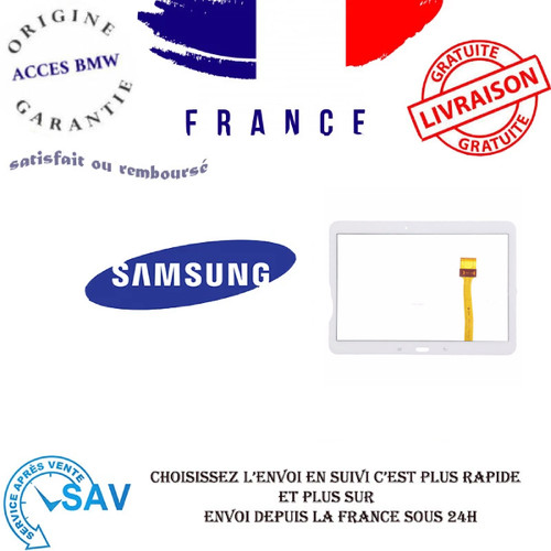 Vitre tactile blanc pour - vitre,