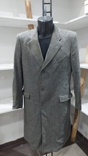 Loden Manteau Laine Man Gris
