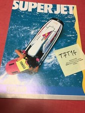 Yamaha Jet Ski super Jet 1992 MJ650 T TL TX Craft brochure catalogue prospectus