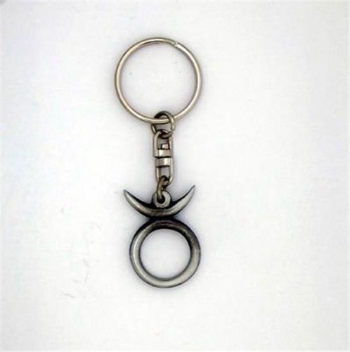 Porte clés argent fait - porte-clés,