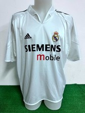 Maillot Real Madrid No Match Worn Issue Shirt Jersey Vintage Camiseta 2004/2005