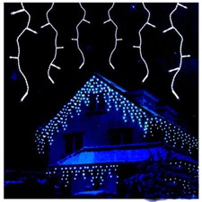 Guirlande Lumineuse LED Eiszapfen SnowMotion Rideau De Givre Intérieur Extérieur