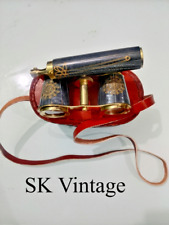 Jumelles en laiton marin nacre