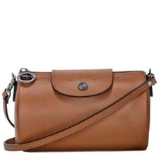 LONGCHAMP  Le Pliage Xtra XS Crossbody bag Cognac - Leather New