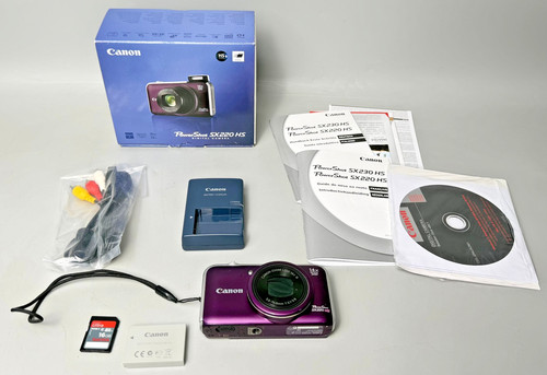 Canon powershot sx220 - canon, hs