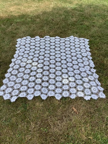 Nappe dentelle ancienne - nappe,