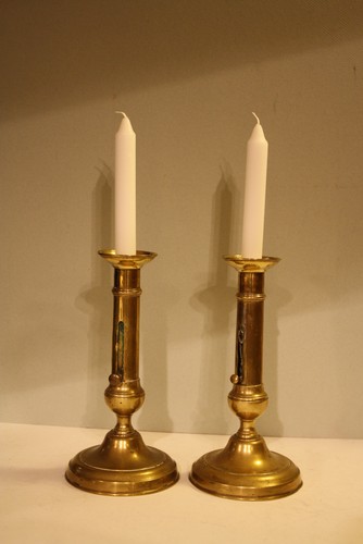 Anciens bougeoirs à - 2,