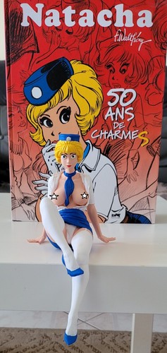 Figurine style natacha hotesse - natacha,