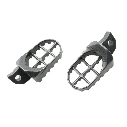 Repose pieds acier gris - repose-pieds,