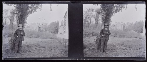 Homme mode photo negative - homme,