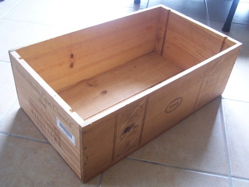 Caisse vide lafite mouton - caisse,