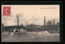 CPA Lyre, Usines de Chagny