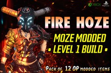 FIRE HOZE MOZE MODDED Build • 12 PACK • Bunker Masters (XBOX PS4/5 PC Switch)