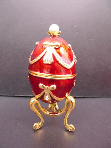 œuf bijoux métal avec - Œuf, en