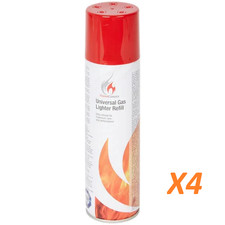 X4 Recharge Gaz Briquet