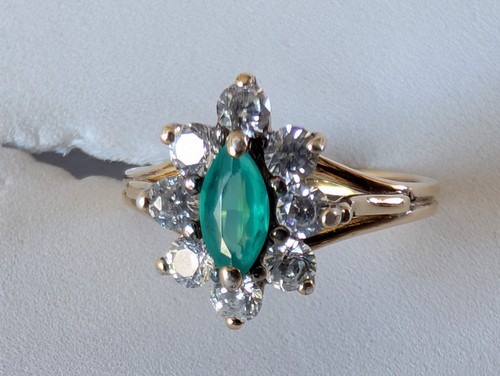 Ancienne bague vermeil argent - ancienne,