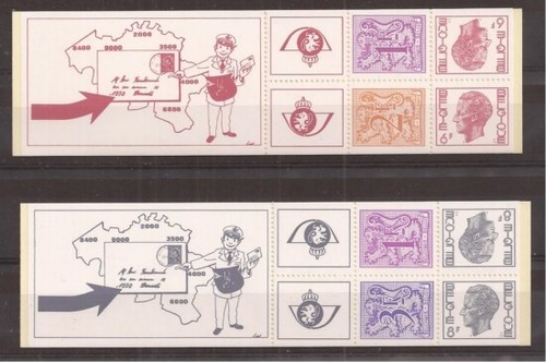 Belgium booklet 1978 - -, cob