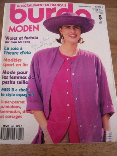 Magazine burda moden modeles - burda,