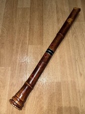 Shakuhachi 1 Shaku 8 Sun Bamboo Flute 54.5cm Lightweight Beginner Friendly