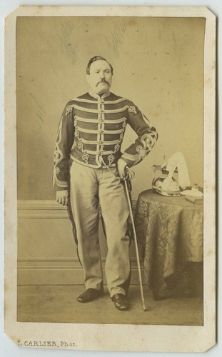 Cdv militaire 1860 - militaire, l
