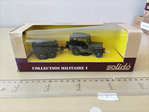 Solido jeep willys remorque - solido,, +