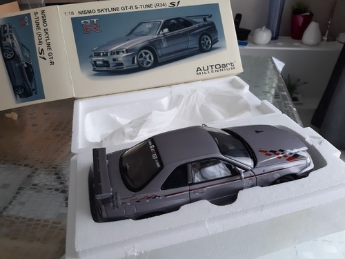 Autoart nissan gtr r34 - 1/18,