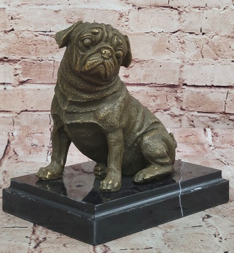 Figurine bronze chien - bronze, de