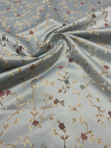 Tissu damassé type soie - tissu,