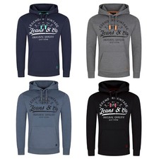 Riverso Hoodie Pour Hommes Regular Fit RIVArmin Sweat À Capuche Imprimé